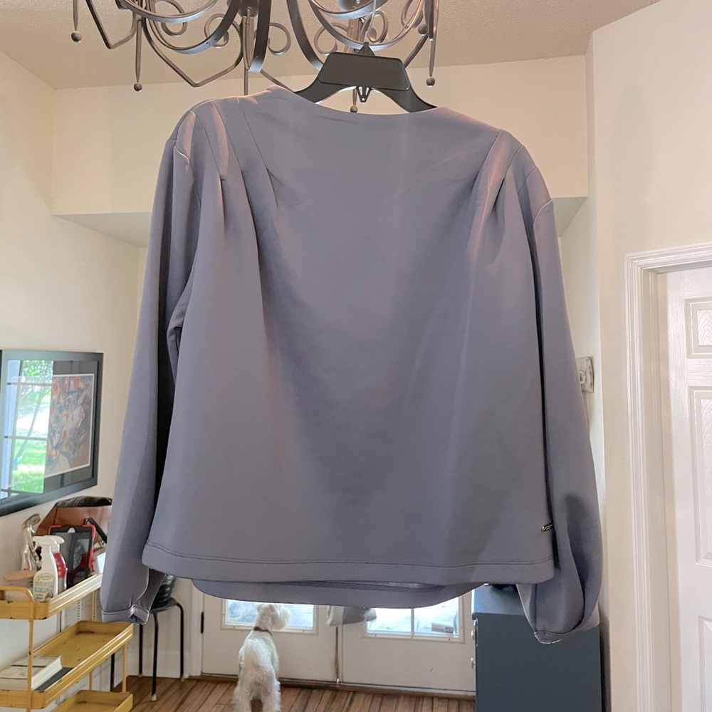 Lavender Marc New York Size Large Crop Top